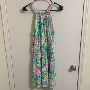 NWT Lilly Pulitzer Shirelle Skirted Romper Dress Multi Grove Garden Small